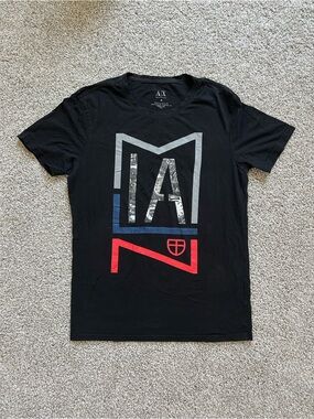 armani exchange crew tee